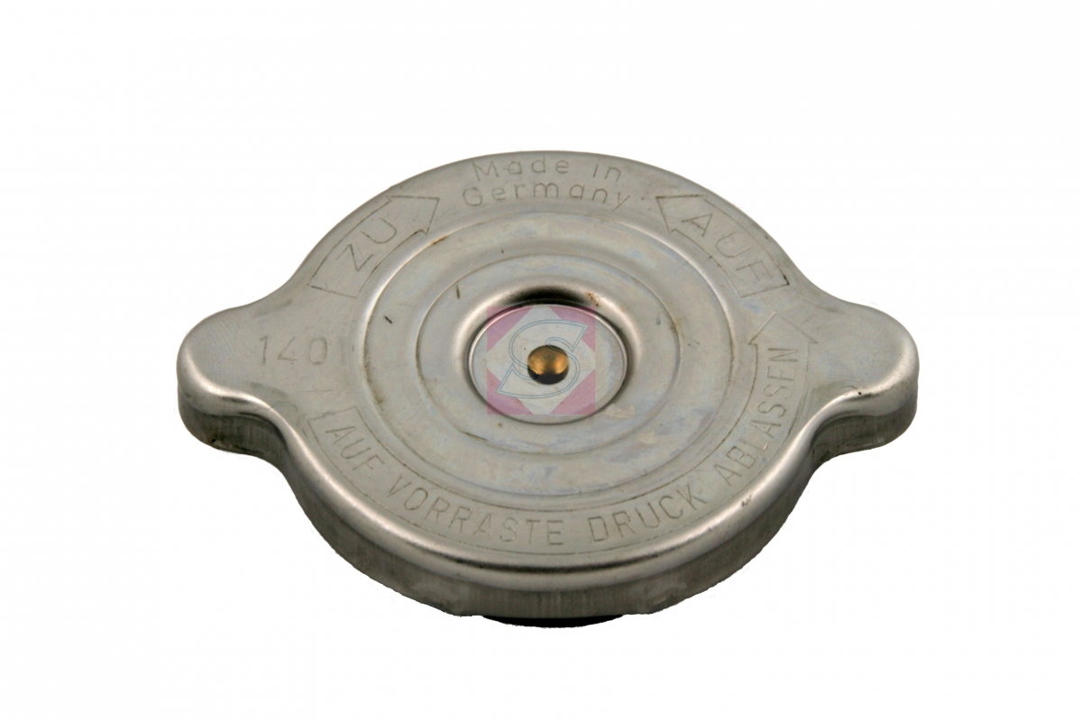 LIGHTAOTAO Kühlerdeckel 2er Set - Ersatz Kühlmittelbehälter Deckel Silber