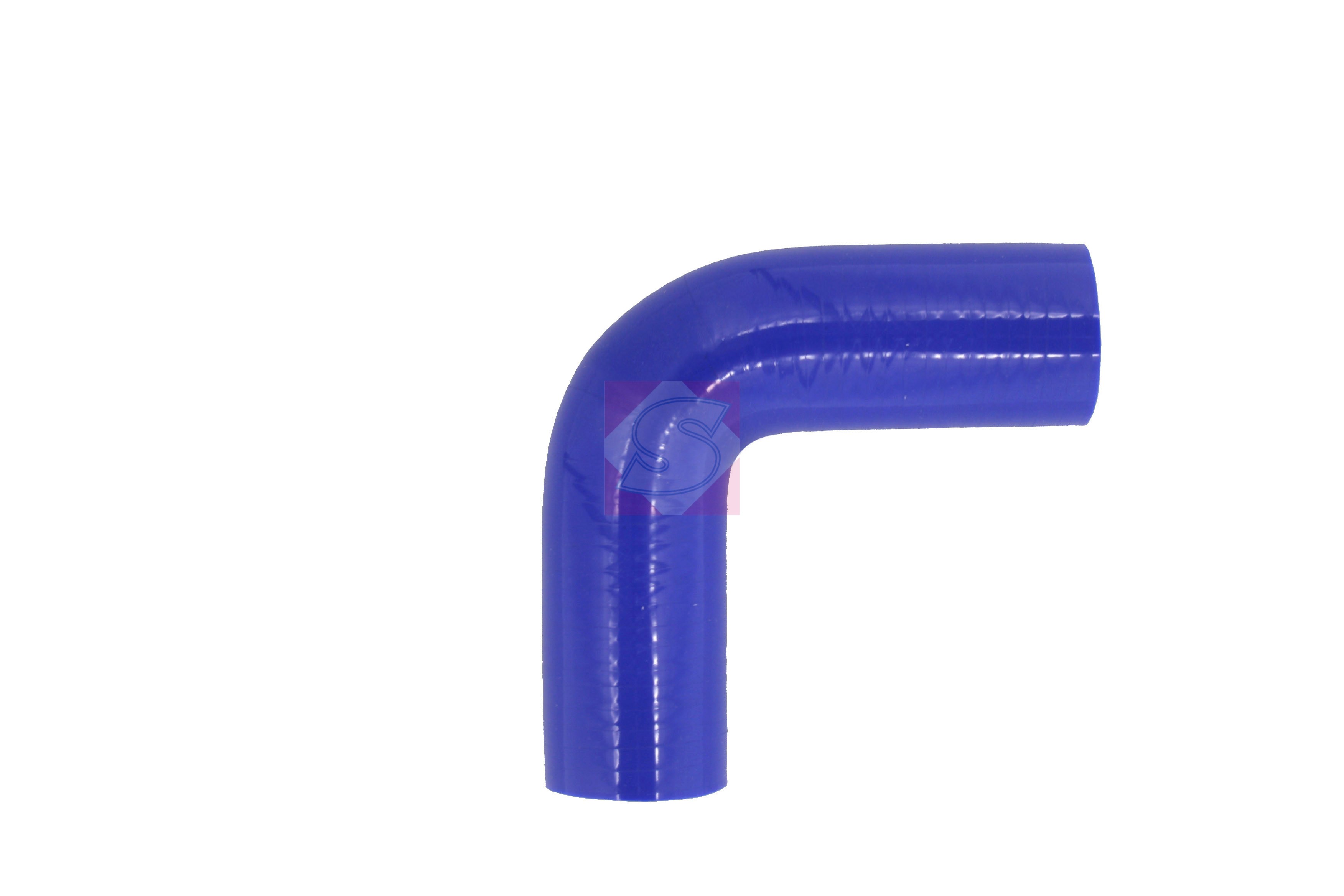 45 Grad Silikonbogen - Silikonschlauch 45° Bogen ID 25mm In Schwarz